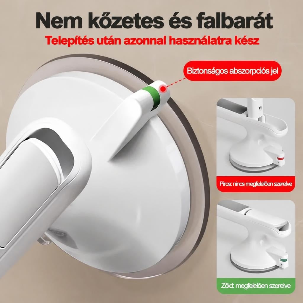 Tapadókorongos kapaszkodó fürdőszobába és konyhába