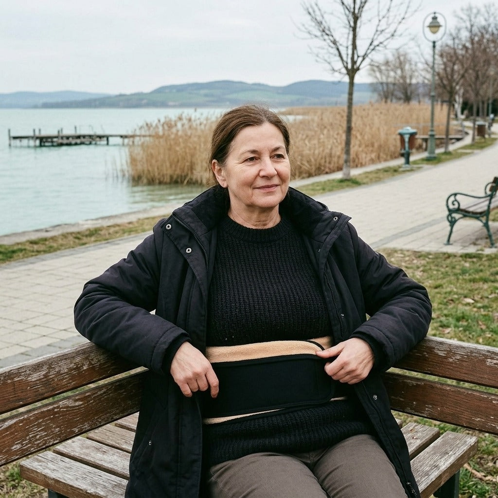 Melegítő deréköv - a mindennapokban