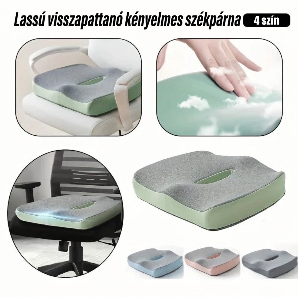 Háromzónás memóriahabos ülőpárna