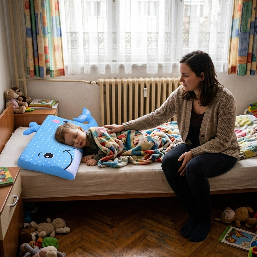 Párnás baba párna szálas töltettel - a mindennapokban