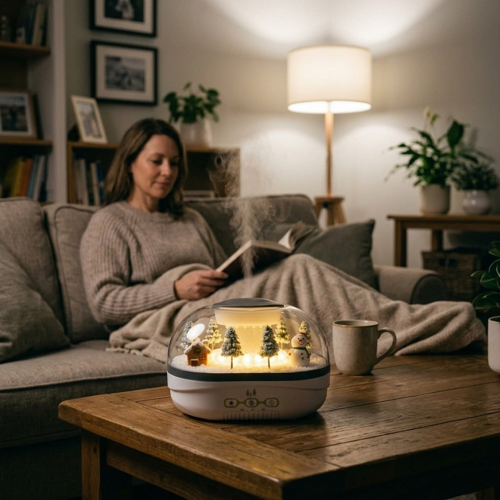 Ultrasonic Room Diffuser and Humidifier - in everyday life