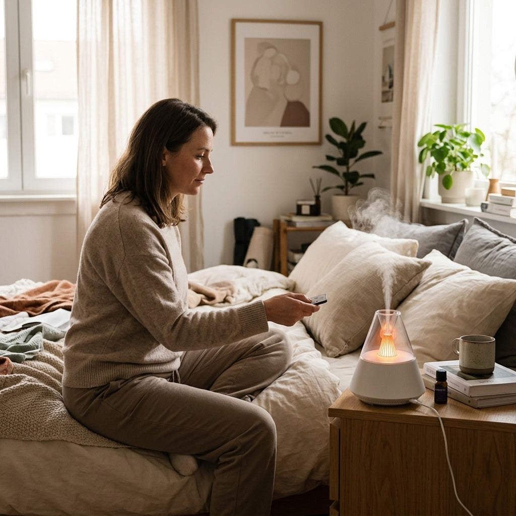 USB Aroma Diffuser and Cool Mist Humidifier - at home