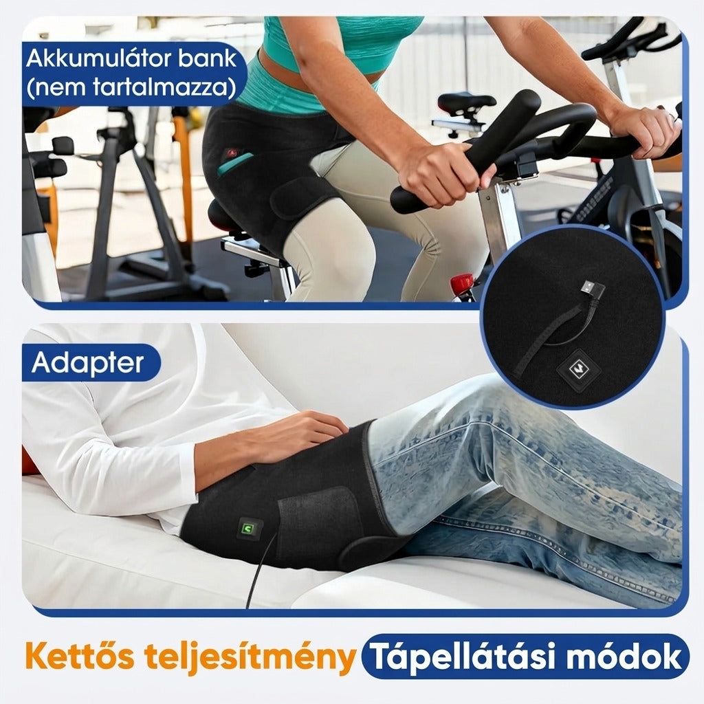 Akkumulátor bank, adapter és kettős teljesítmény tápellátási módok.