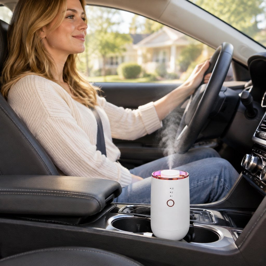 USB Rechargeable Car Aroma Diffuser - at home