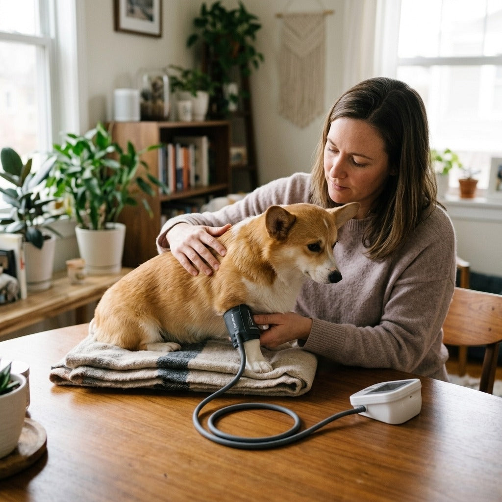 Veterinary Blood Pressure Cuff for CONTEC08A-Vet - at home
