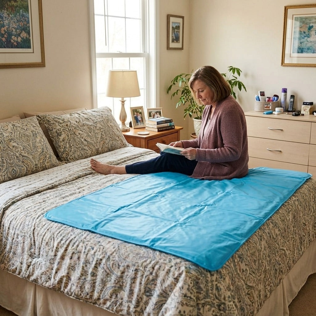 Washable Waterproof Bed Pad - at home