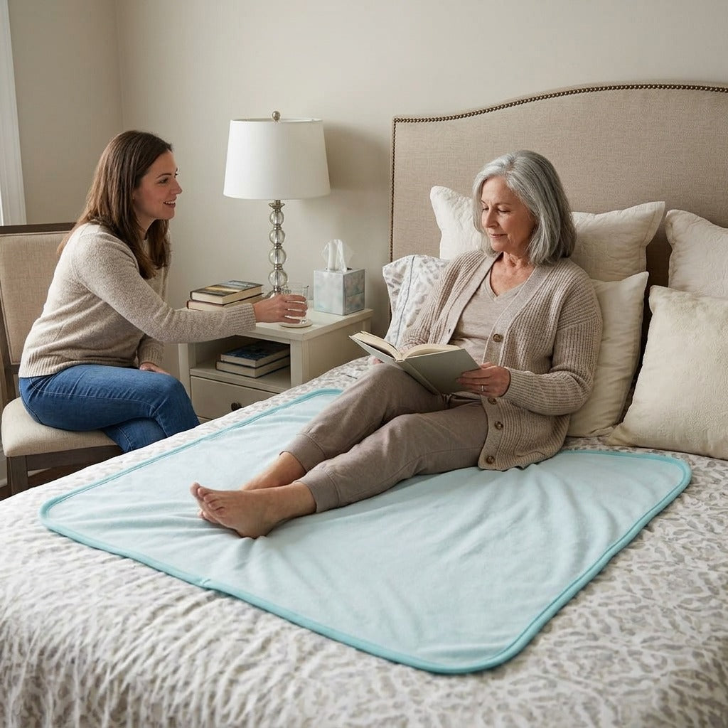 Washable Waterproof Bed Underpad - in everyday life