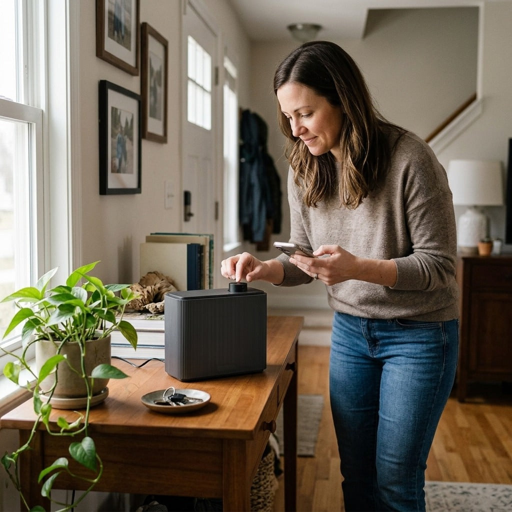 Wi-Fi and Bluetooth Fragrance Diffuser, 1000 ml - at home