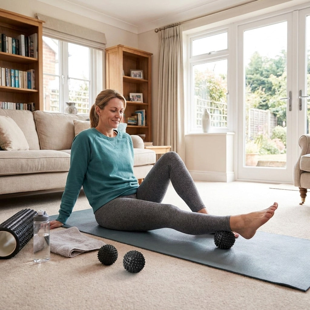 Yoga Massage Ball - in everyday life
