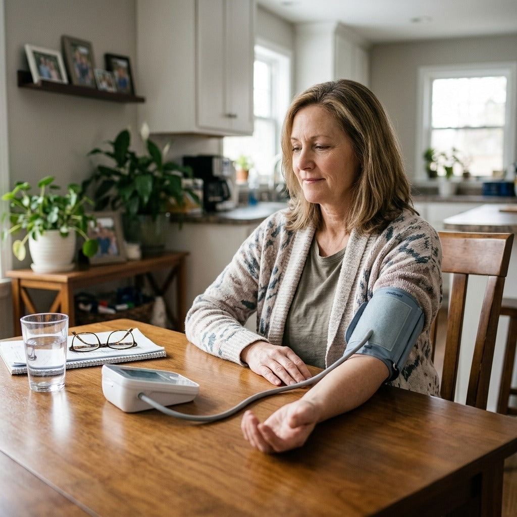 Medwell Blood Pressure Cuff, 22–45 cm - in everyday life