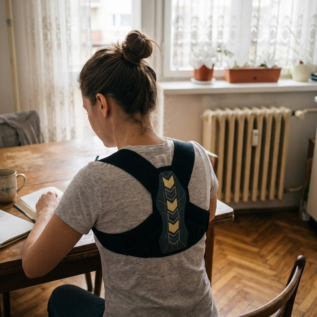 Medwell felsőháti tartásjavító nőknek és férfiaknak - használat közben