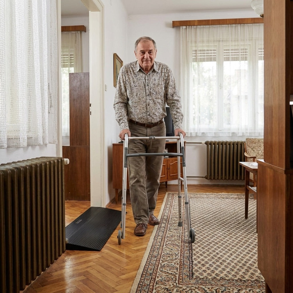 1.2 hüvelykes, méretre vágható küszöbrámpa - a mindennapokban