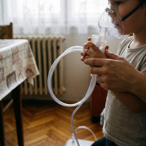 1.6 m-es inhalátorcső felnőtteknek és gyermekeknek