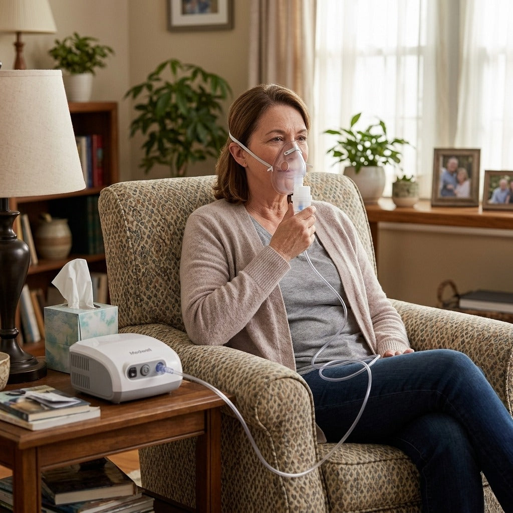 1.6 m Soft Tube for Adult and Child Nebulizers - in everyday life