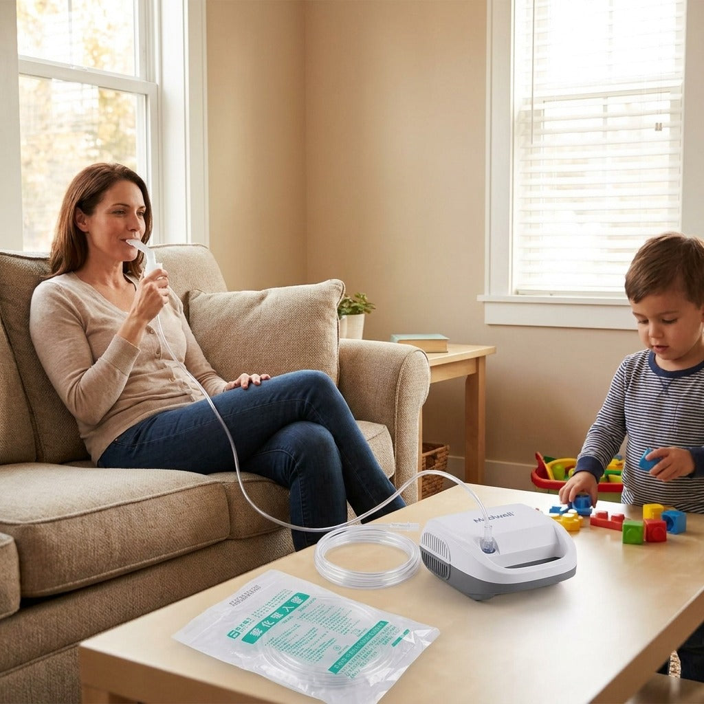 1.6m Soft Nebulizer Replacement Tube for Home Units - in everyday life