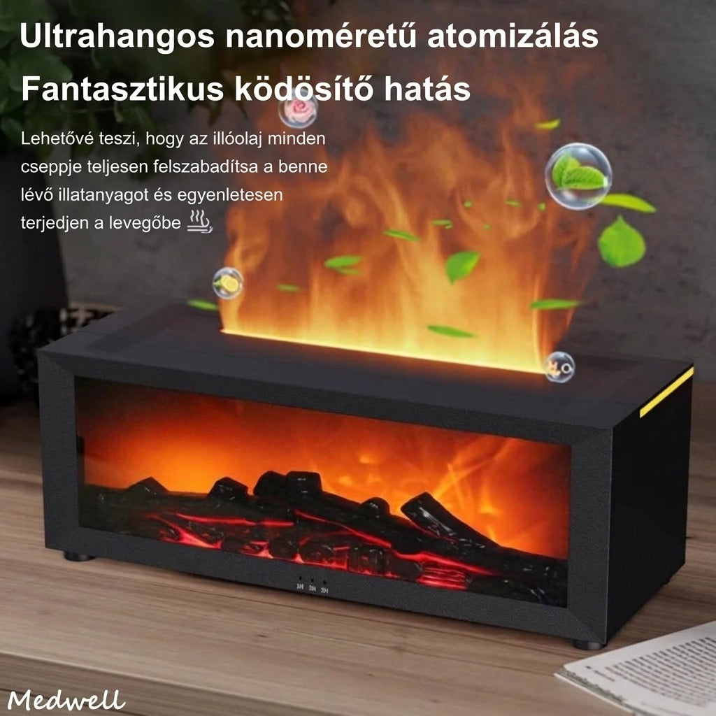 Ultrahangos aromadiffúzor nanoméretű atomizálási technológiával