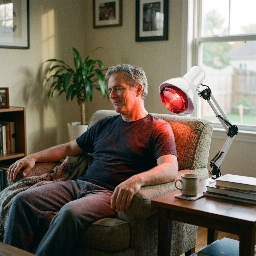 150W Infrared Physiotherapy Bulb - in everyday life
