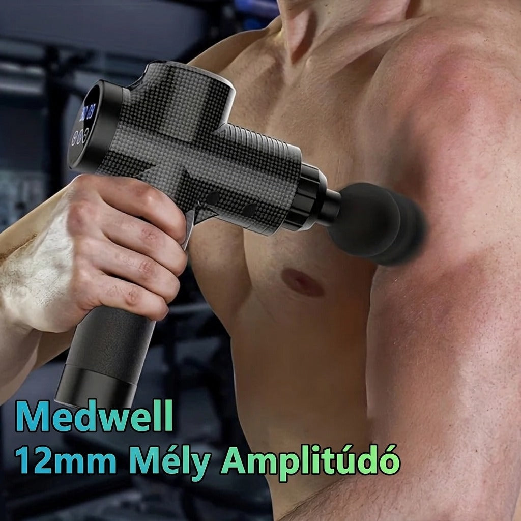 Medwell 12mm mély amplitúdó masszázseszköz