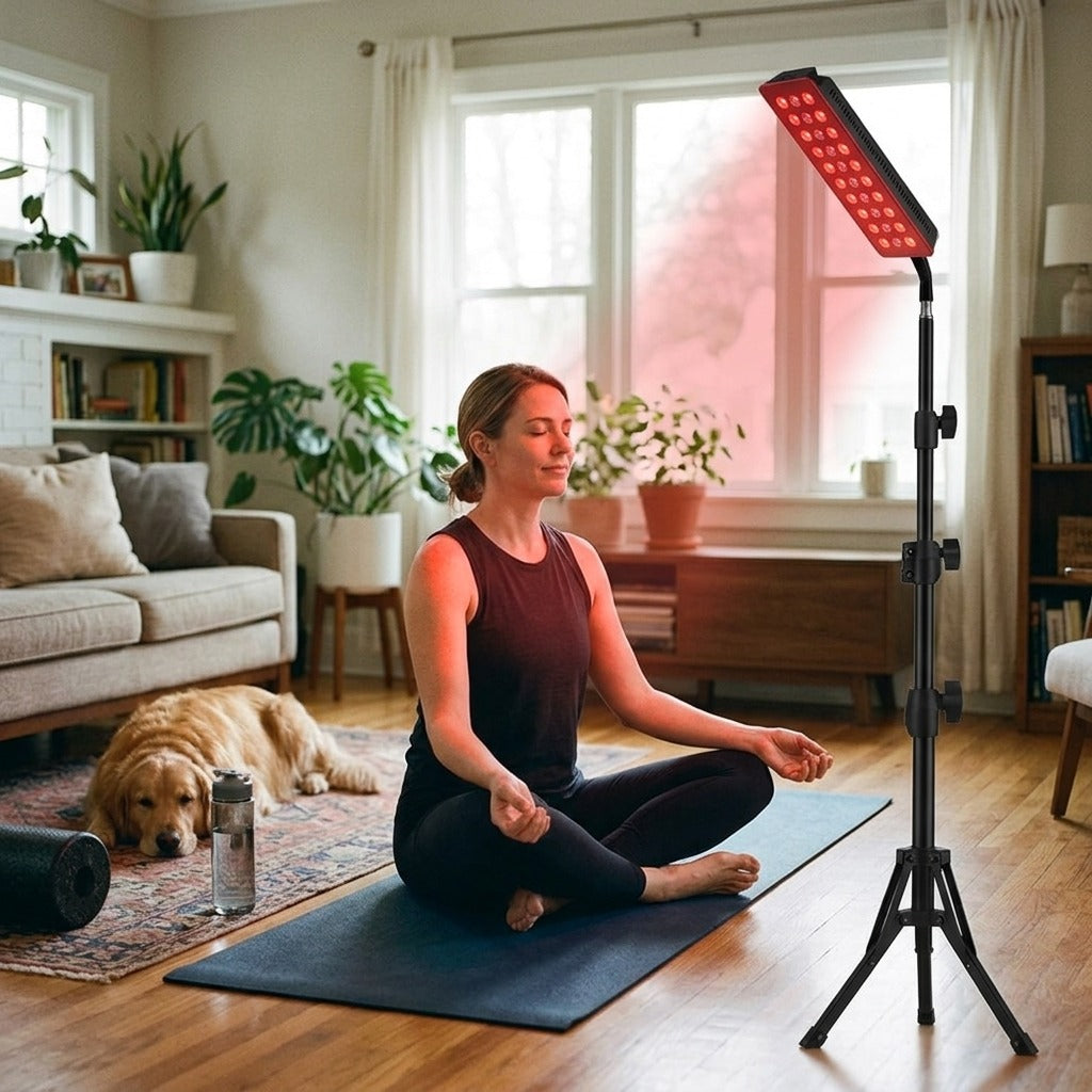 660nm and 850nm Red Light Therapy Lamp - in everyday life