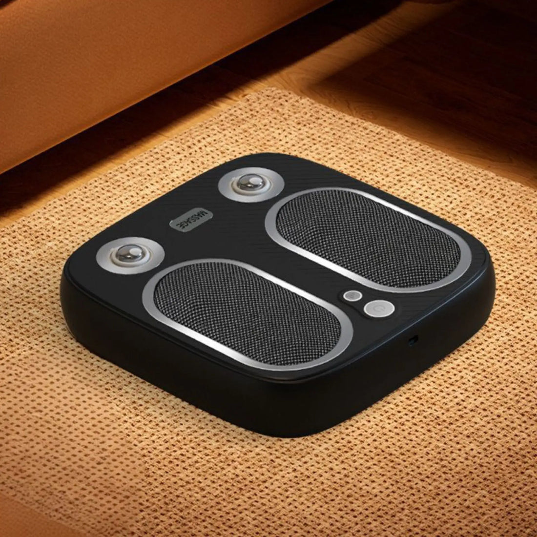 Electric Foot Massager with Mild Heat and Vibration