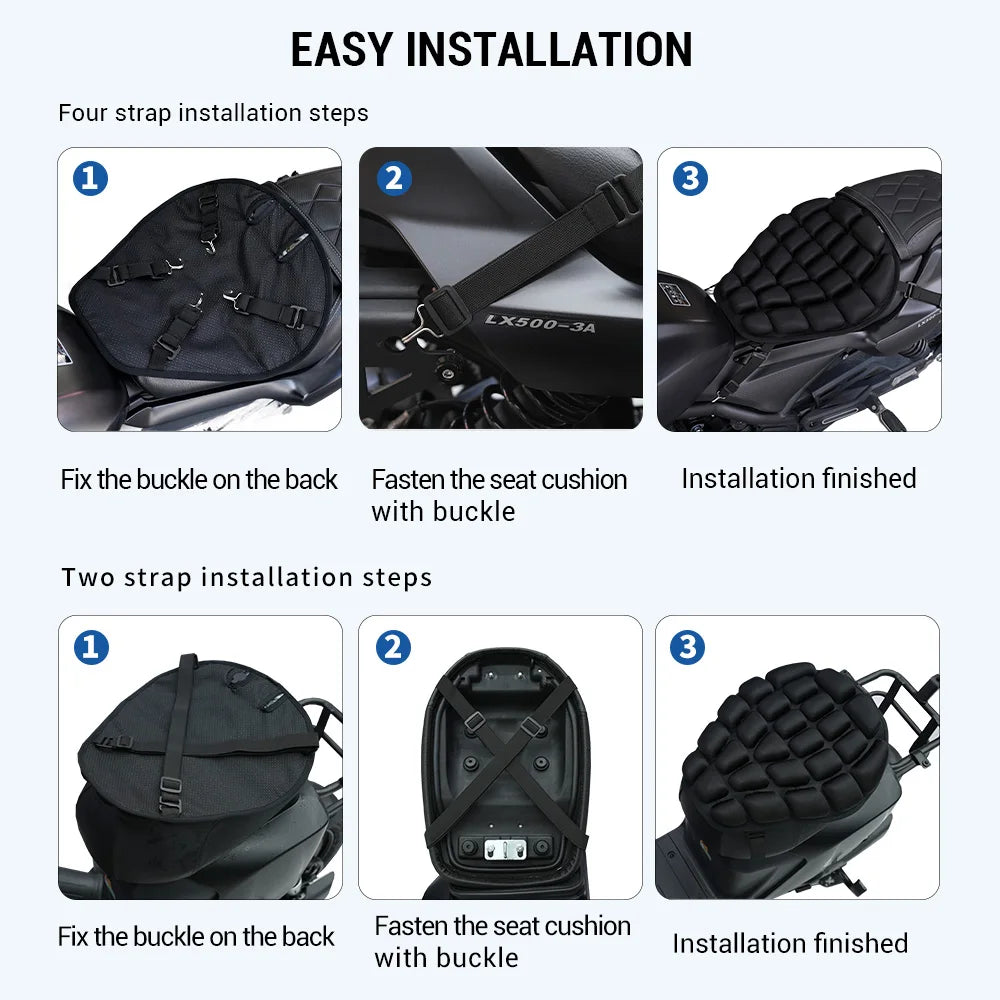3D Motorcycle Air Seat Cushion