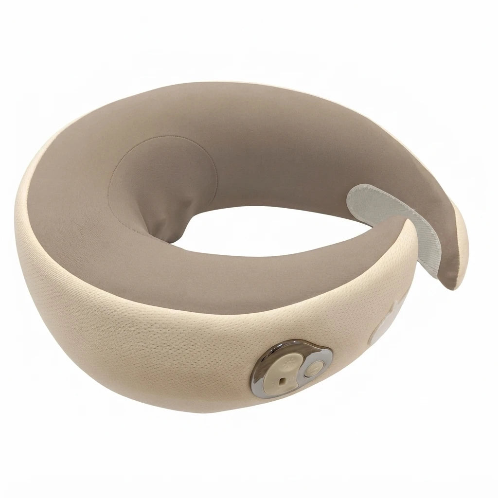 Heated Neck Massager Travel Pillow
