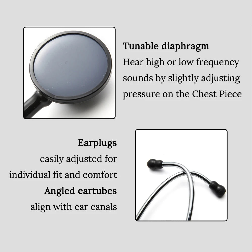 Cardiology Stethoscope for Heart and Lung Listening