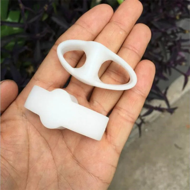 Two-Hole Gel Toe Separators, Pair