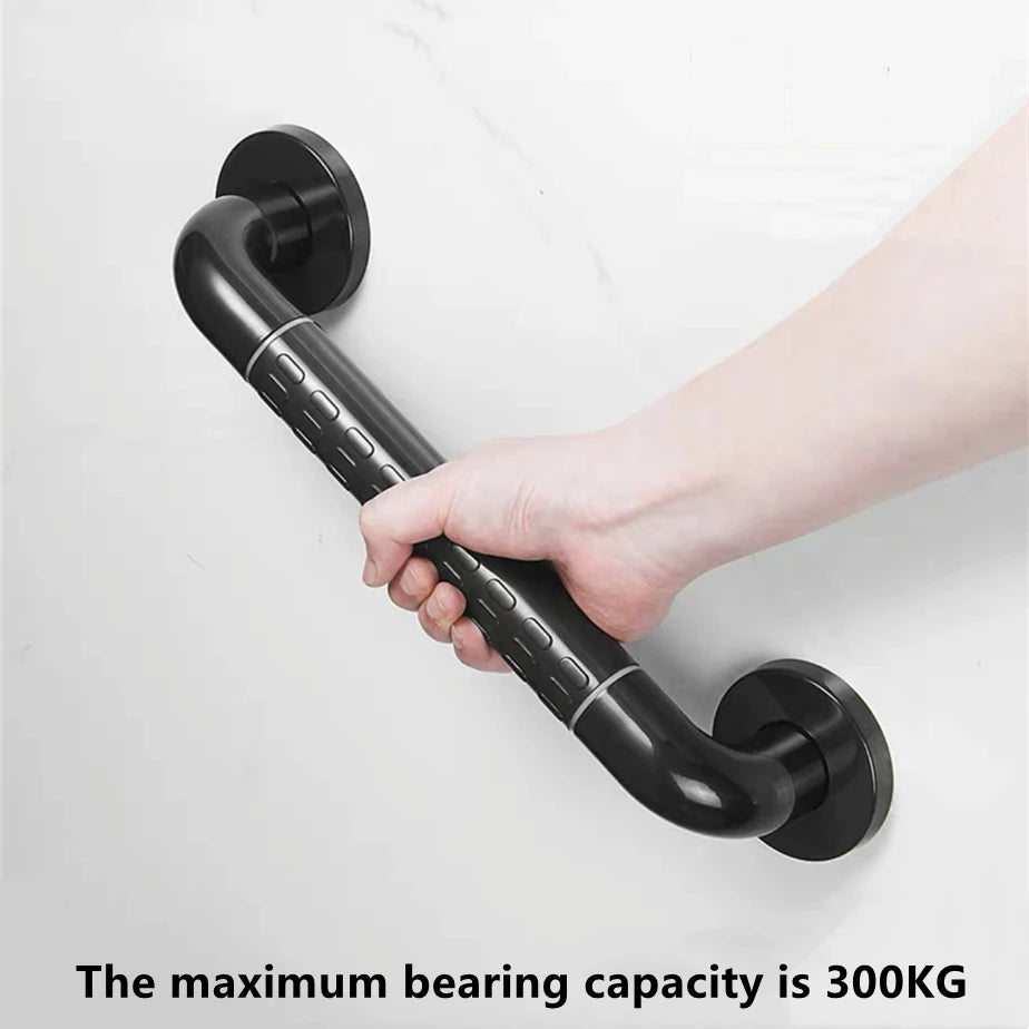 Stainless Steel Bathroom Handrail with Non-Slip Handle