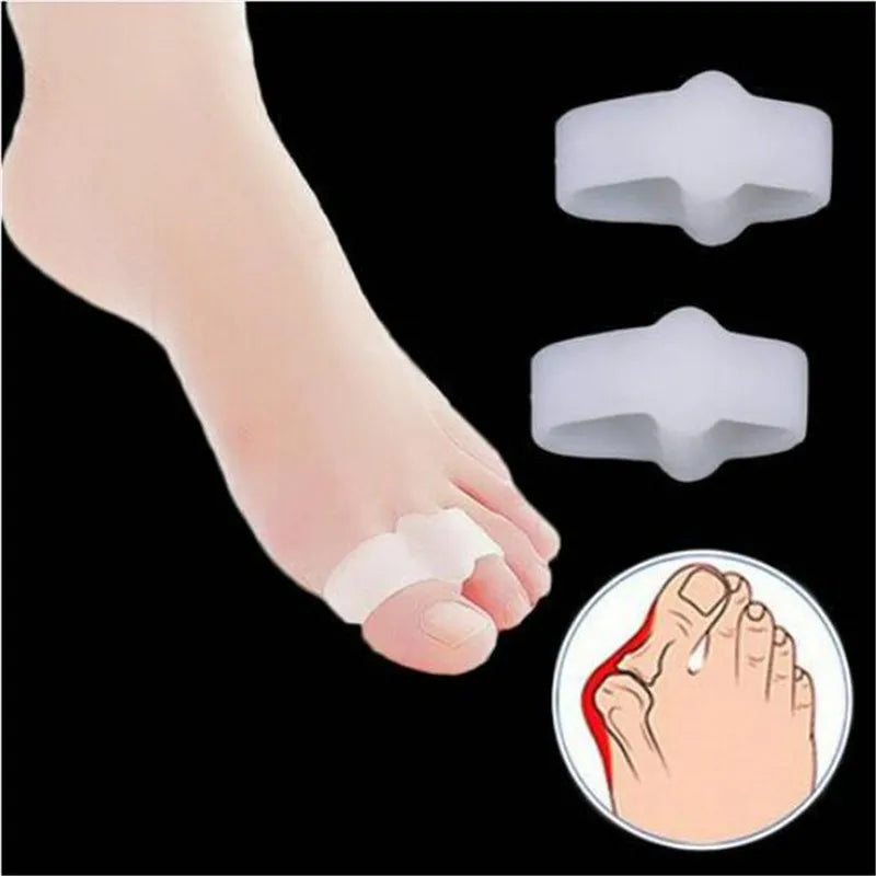Two-Hole Gel Toe Separators, Pair
