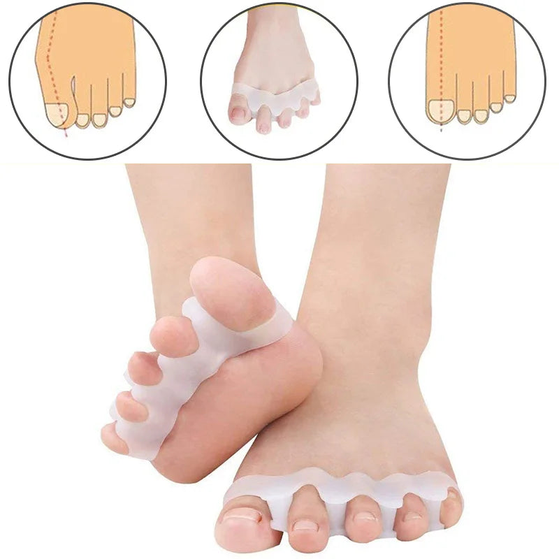 Rubber Toe Separator for Foot Care