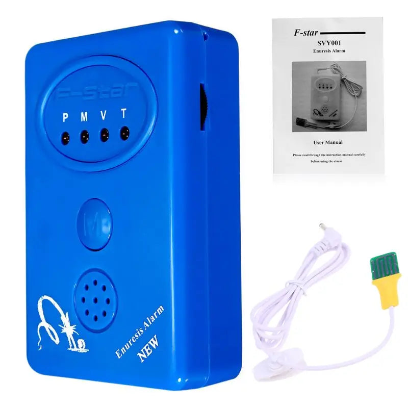Bedwetting Alarm with Sensor and Clamp