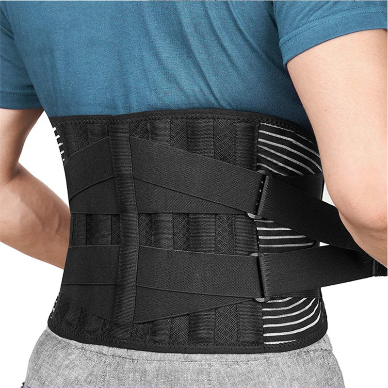 Double-Pull Lumbar Support Belt