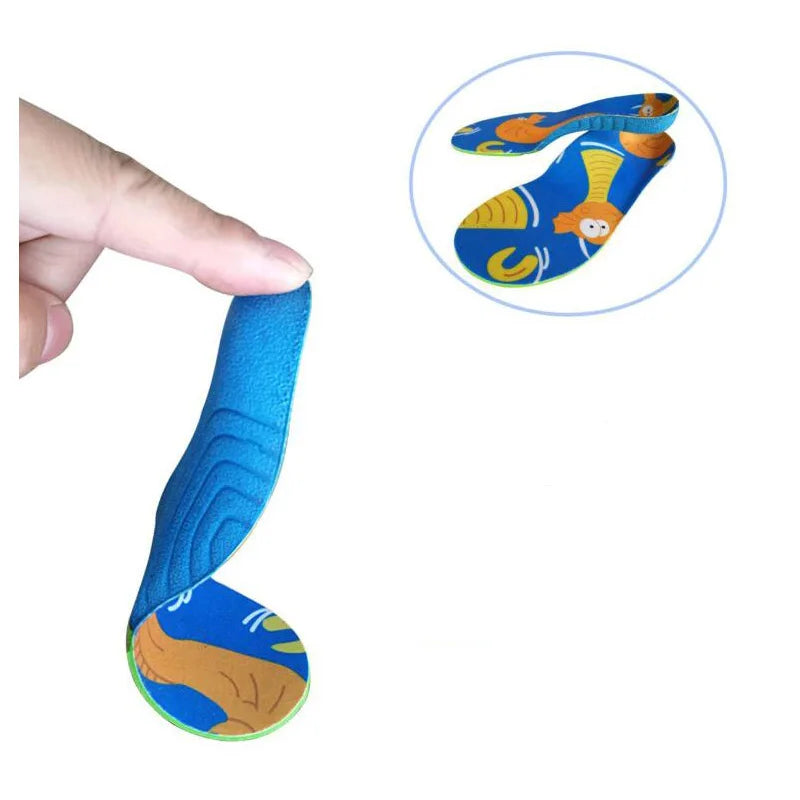 Children’s Arch Support Insoles with Animal Prints
