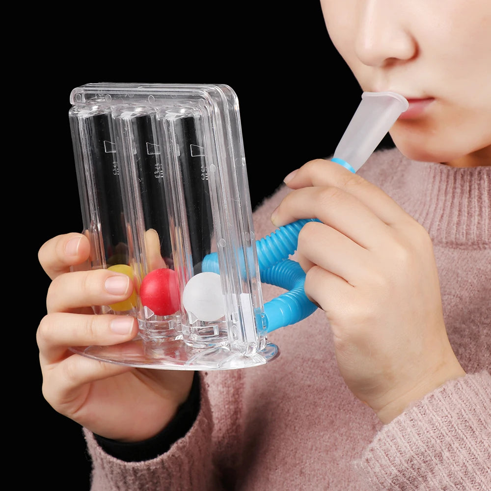 Three-Ball Breathing Trainer