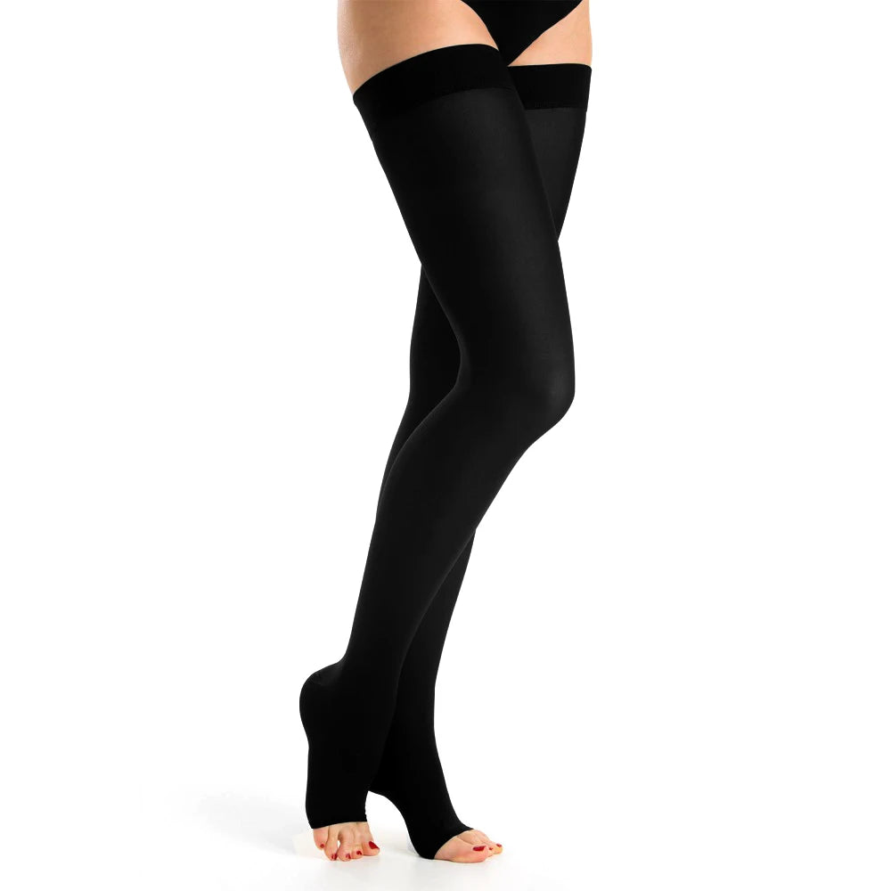 Open-Toe Compression Socks 20–30 mmHg