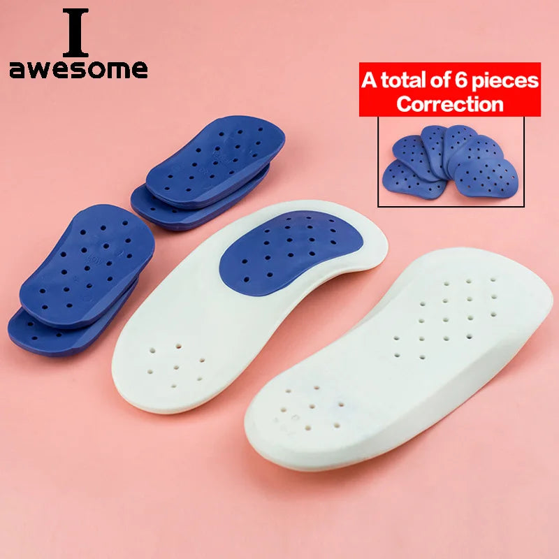 3/4-Length Arch Support Insoles with Cushioning