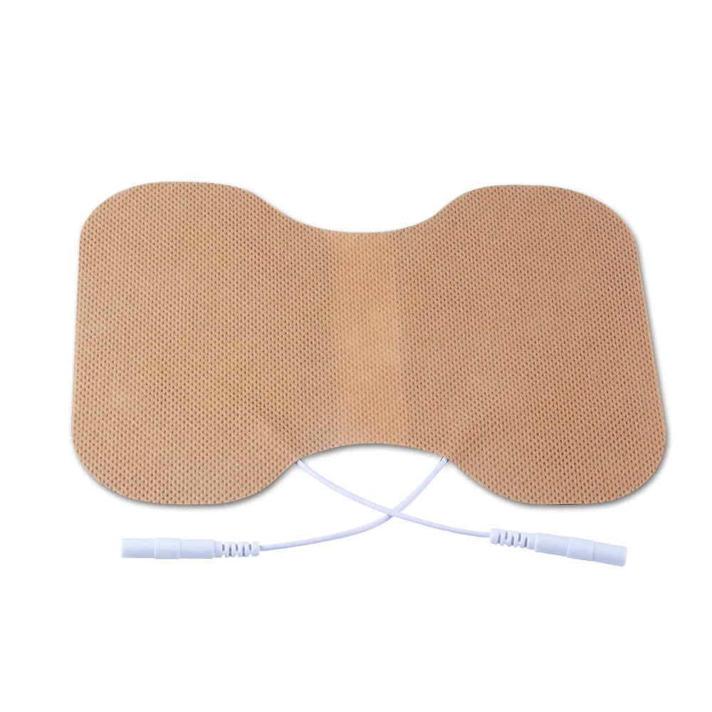 Large TENS Electrode Pads, 4-Piece Set, 2.0 mm Plug Hole