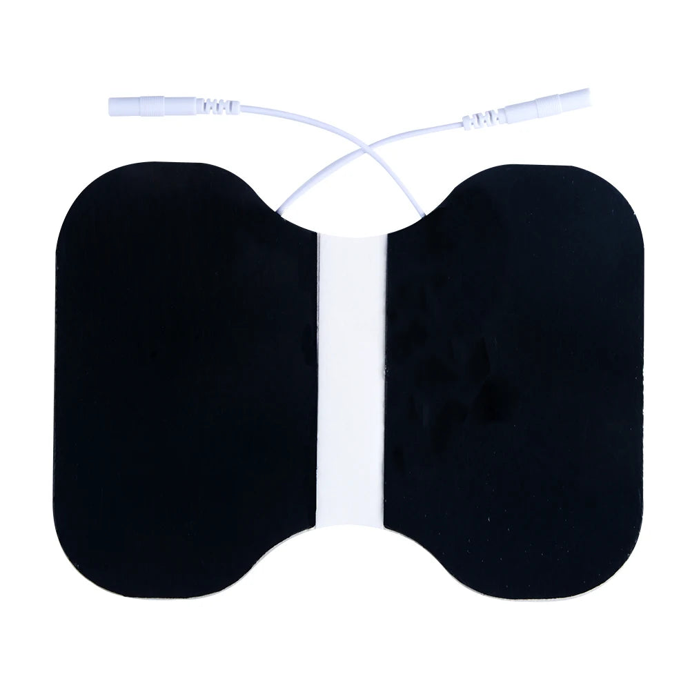 Large TENS Electrode Pads, 4-Piece Set, 2.0 mm Plug Hole