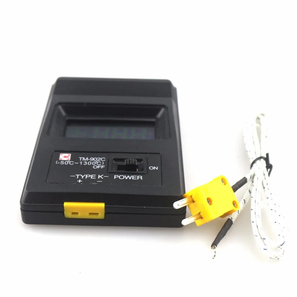 Handheld Type K Digital Thermometer, -50°C to 1300°C