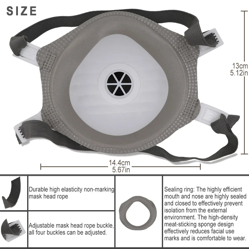 Disposable FFP3 Cup-Type Face Mask