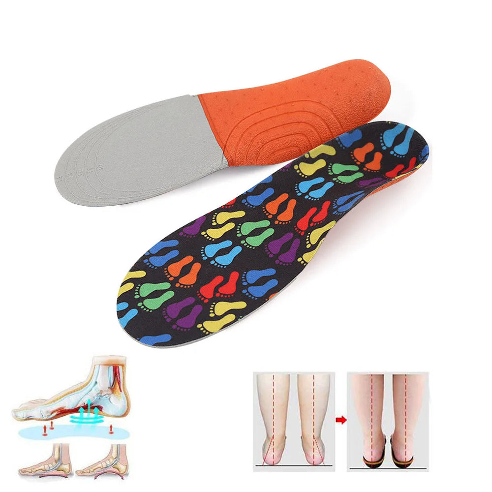 Children’s Arch Support Insoles with Animal Prints