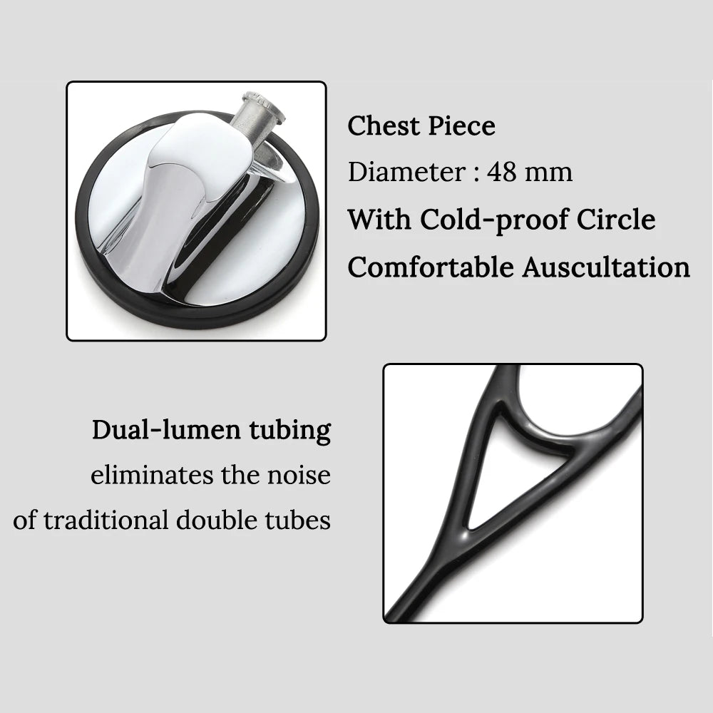 Cardiology Stethoscope for Heart and Lung Listening