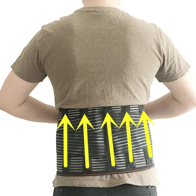 Breathable Lumbar Back Brace for Men and Women