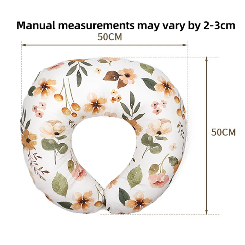 U-Shaped Nursing Pillow with Removable Washable Cover