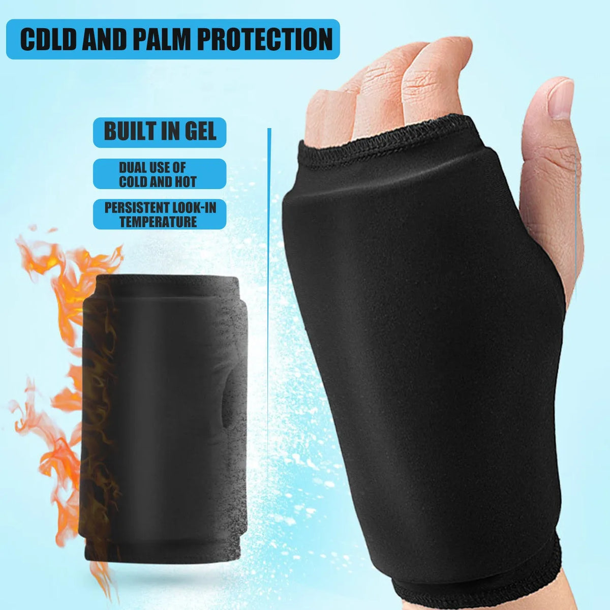 Hot and Cold Gel Wrist Wrap