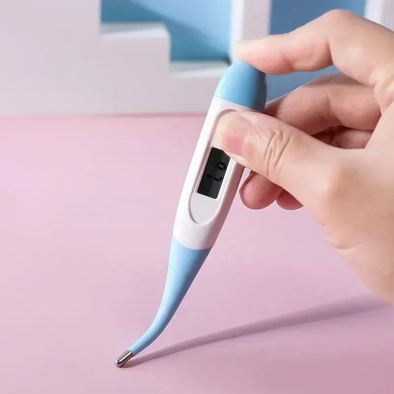 Flexible Digital Thermometer for Oral and Underarm Use