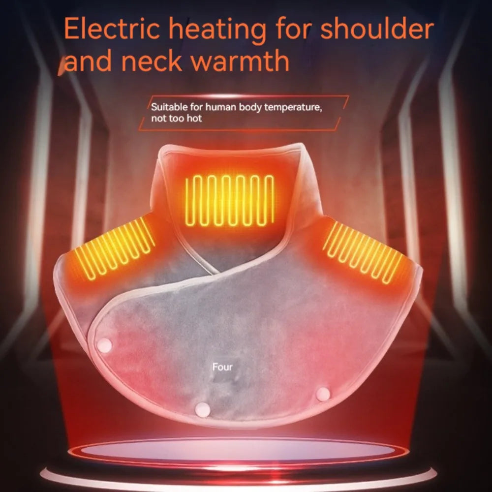 USB Rechargeable Electric Heating Shoulder Pad