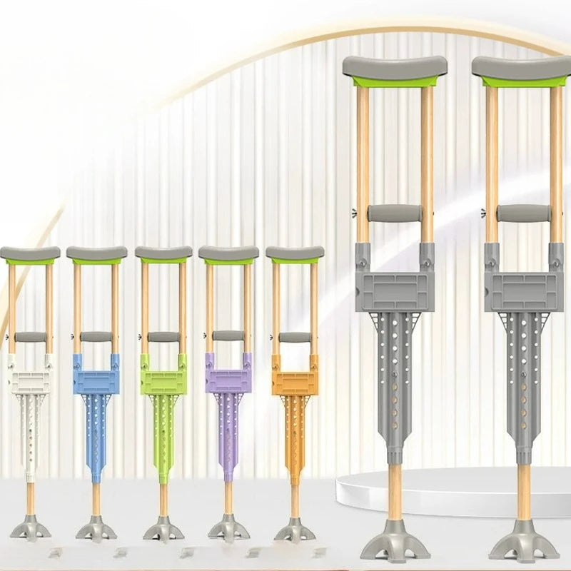 Adjustable Aluminum Underarm Crutches