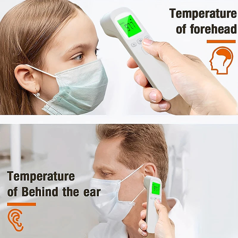 Forehead Infrared Thermometer with Backlit Display